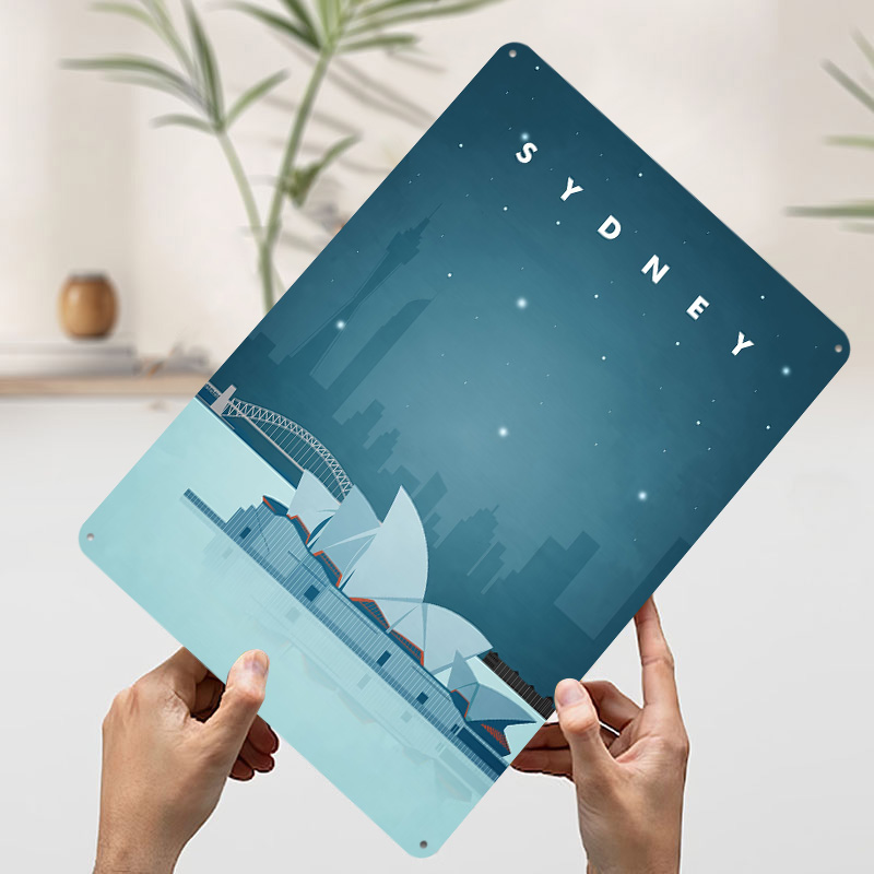 Pôster de Viagem de Sydney, Pl - Gaming Accessories Europe avaliação e preço