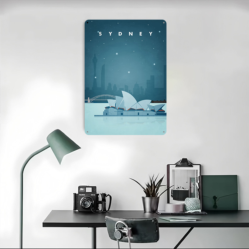 Pôster de Viagem de Sydney, Pl - Gaming Accessories Europe avaliação e preço