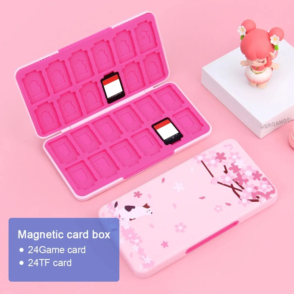 24 em 1 bonito caso de armazen - Gaming Accessories Box avaliação e preço