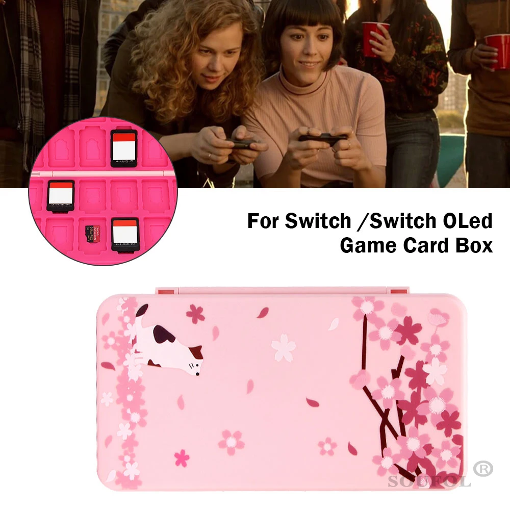 24 em 1 bonito caso de armazen - Gaming Accessories Box avaliação e preço